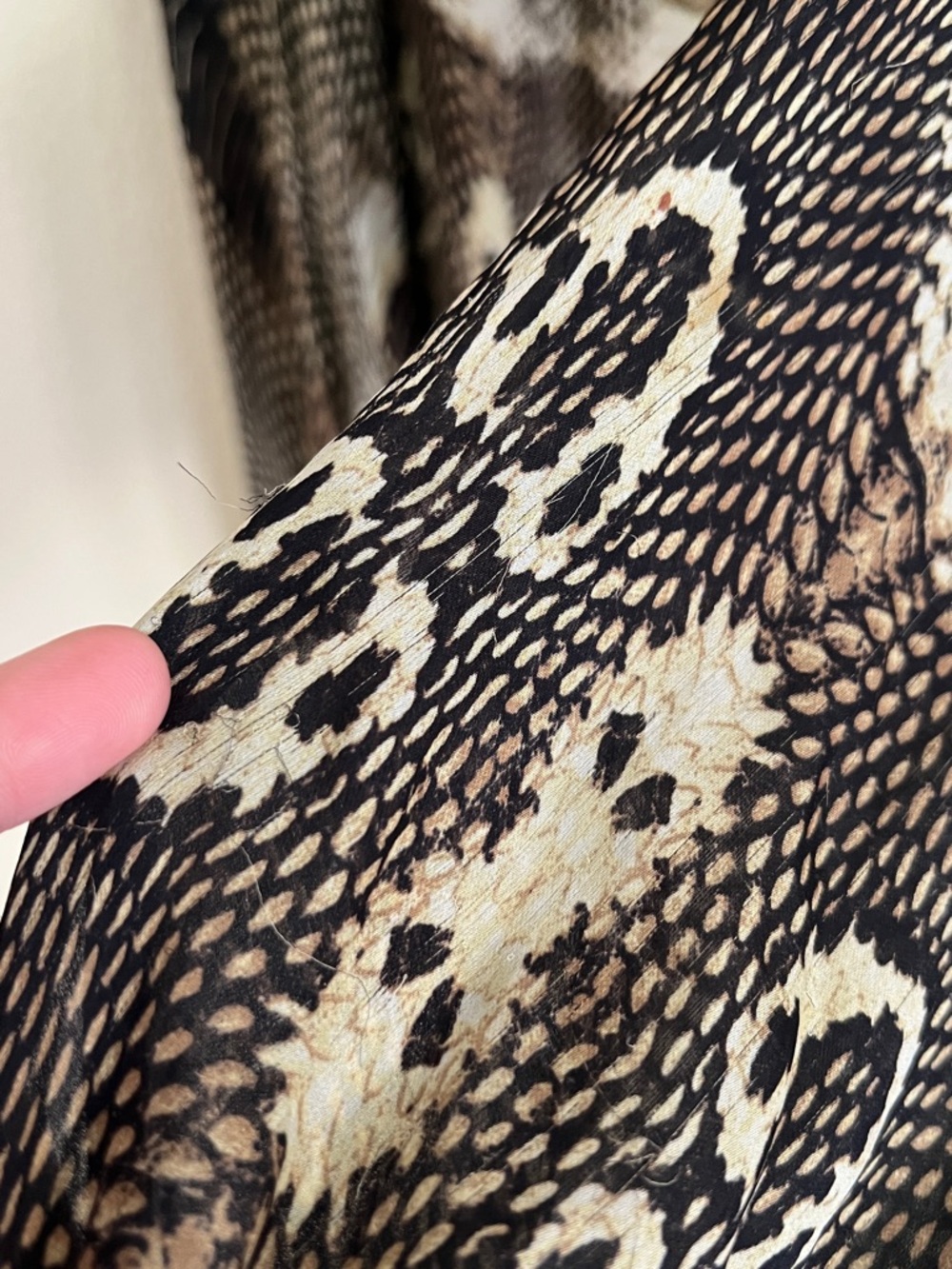 Vintage ROBERTO CAVALLI F/W 2005 Silk Python Snake Print Blouse + Pants SET - Picture 8 of 16